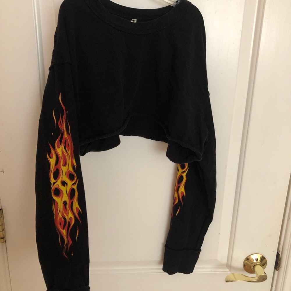 Lf long sleeve crop top